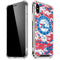 NBA Philadelphia 76ers Red Digi Camo iPhone XS Max Clear Case